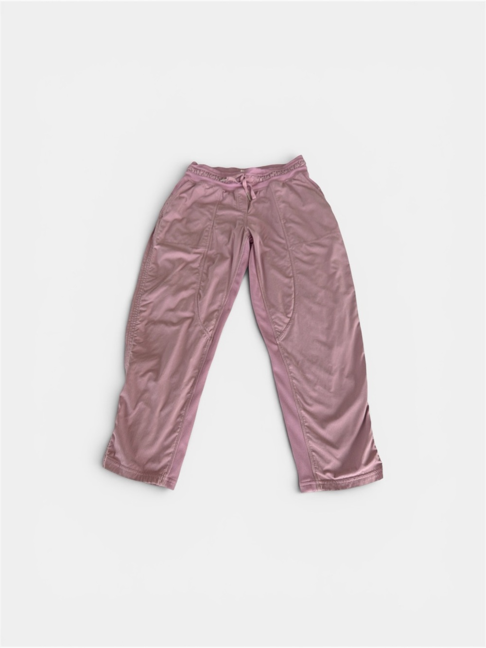 lululemon athletica Cropped Drawstring Pants in Dusty Rose size 6